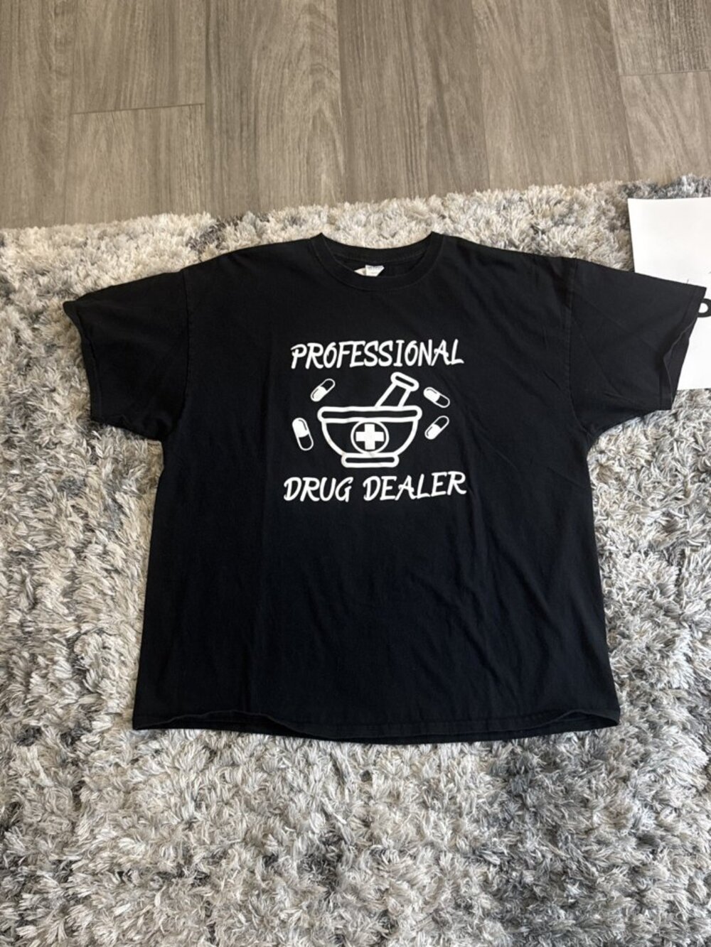 Gildan Black 00 S Men 2Xl Professional Drug Dealer Short Sleeve T Sz 2XL